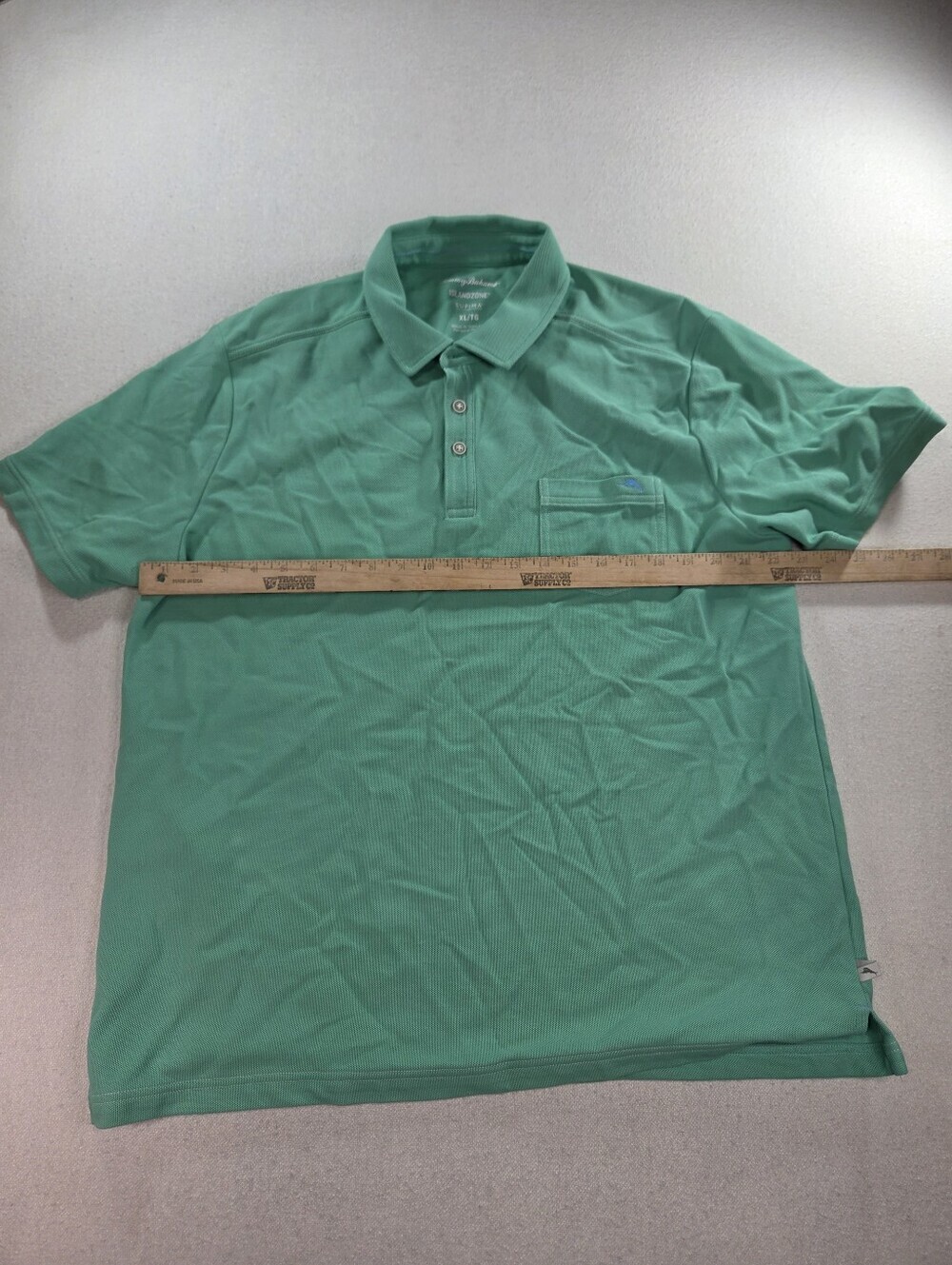 Tommy Bahama IslandZone Supima Polo Shirt Men’s XL Green - Picture 4 of 6